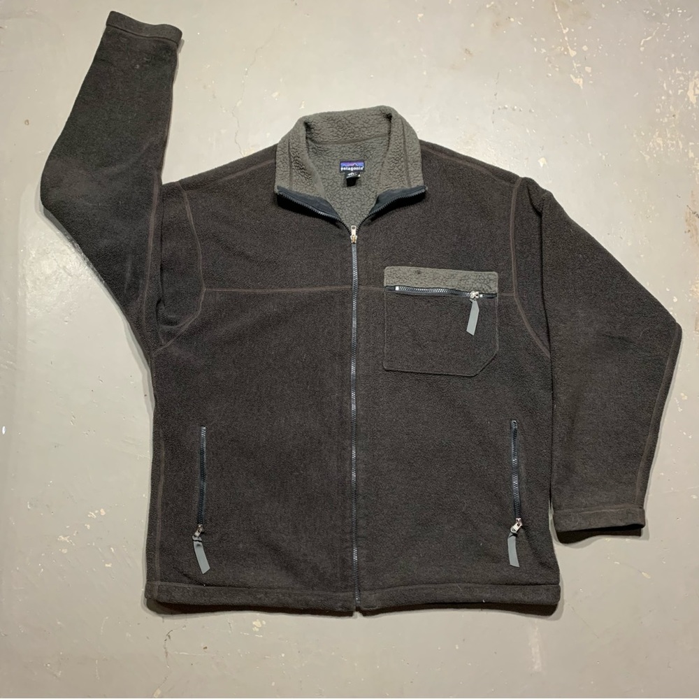 90’s Brown Patagonia Fleece Jacket